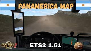 ETS2 1.61 PANAMERICA MAP (May be used an addon to the EAA map.)