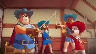 Douglas och de tre musketörerna / svensk tal