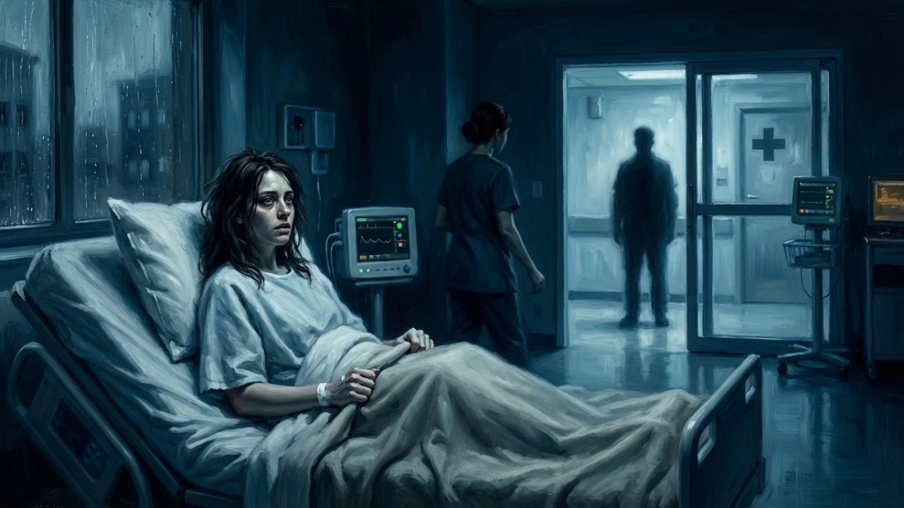 Justo después de dar a luz, una enfermera me deslizó una nota: “Revisa las grabaciones..| Ficción AI