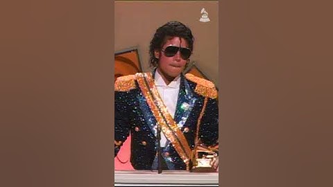 #michaeljackson & #quincyjones Win Album Of The Year For #thriller  | GRAMMY Rewind