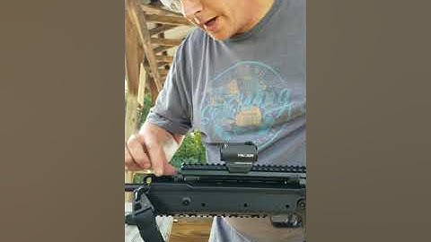 Kel-Tec RDB Setting the gas up to cycle