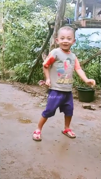 LAGU THAILAND versi JAIPONGAN‼️JOGET LUCU ANAK KECIL GENAHEUN  #shorts #joget #jaipongan #thailand