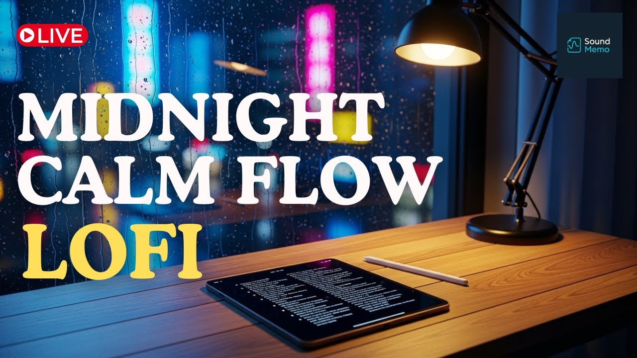 🎧 Night Lofi LIVE 🌙 | Midnight Calm Flow