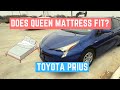 Does a Queen Mattress / Bed Fit in Toyota Prius?