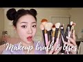 MAKEUP BRUSHES &amp; THEIR USES | FOR BEGINNERS