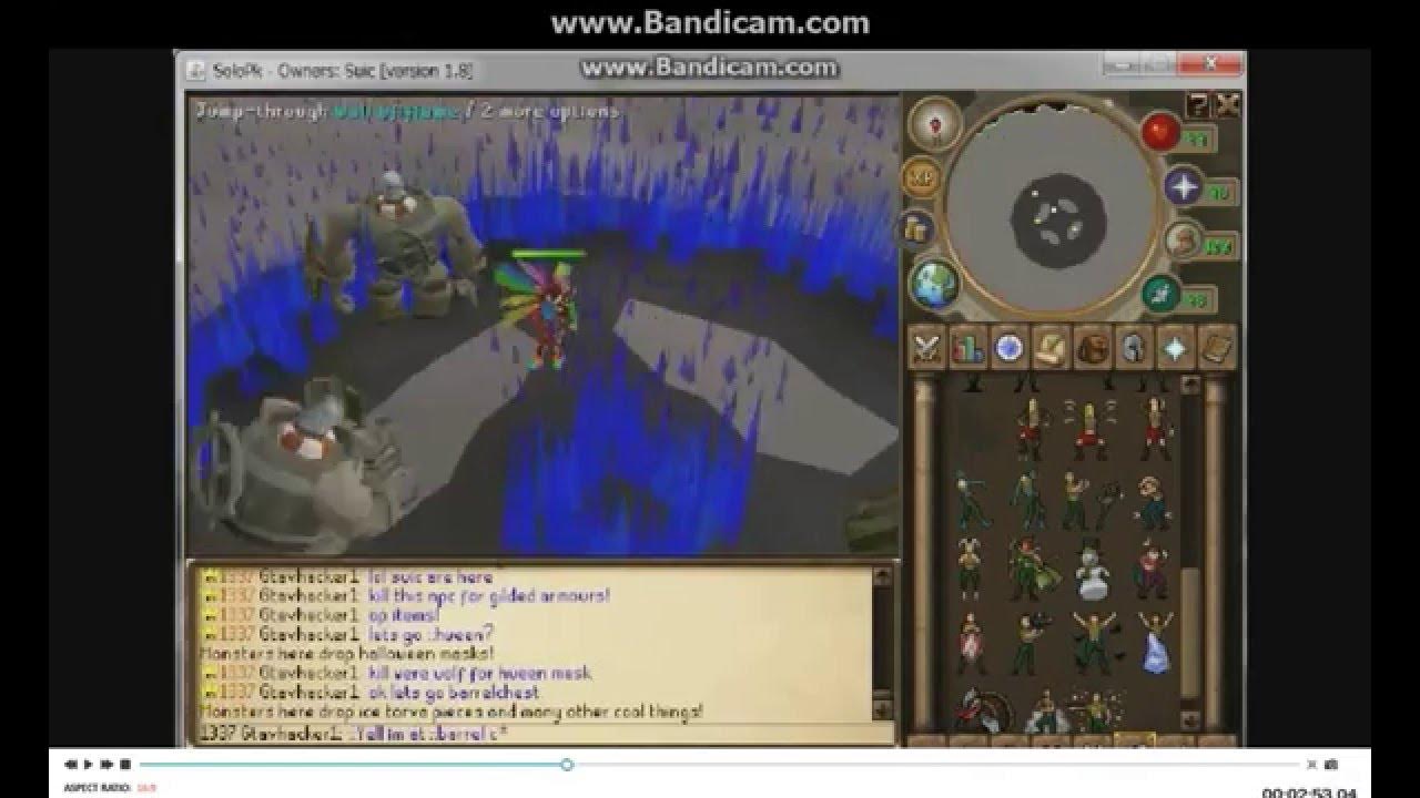 new runescape private server 1 staff and players! YouTube