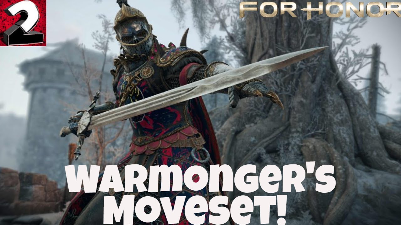 For Honor- Full Breakdown Of Warmonger's Moveset!! (Everything You Need To Know)