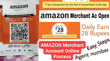 Create Your New Amazon Merchant Account || amazon merchant account kaise banaye | Easy Steps Process
