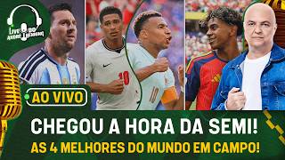 AO VIVO: É SEMIFINAL DE COPA! TUDO SOBRE FRANÇA X ESPANHA E ARGENTINA X INGLATERRA NA COPA DO MUNDO