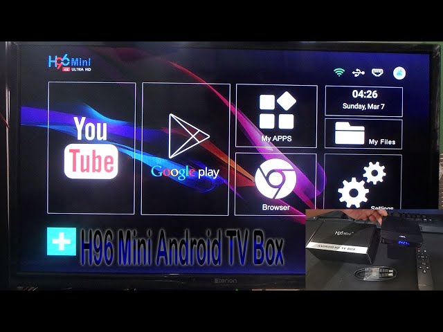 H96 max H8 Android 9 TV Box