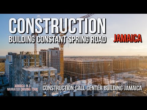 Construction Call Center Building Constant Spring Road Jamaica - YouTube