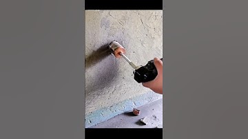 "Core Bit Drill in Action 🔧 | Concrete Drilling Made Easy!" #electricwork #plumberwork #drillbit