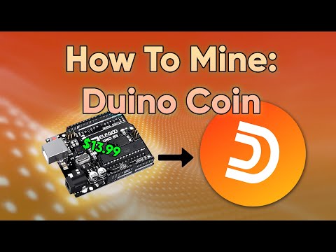   Arduino Uno를 사용하여 DuinoCoin 암호화폐를 저렴하고 쉽게 채굴하는 방법