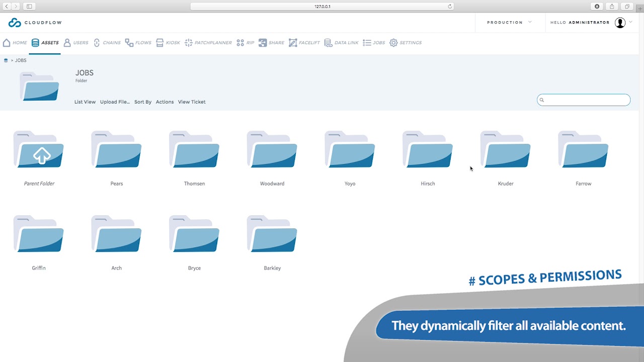 CLOUDFLOW Workspace - Scopes - YouTube
