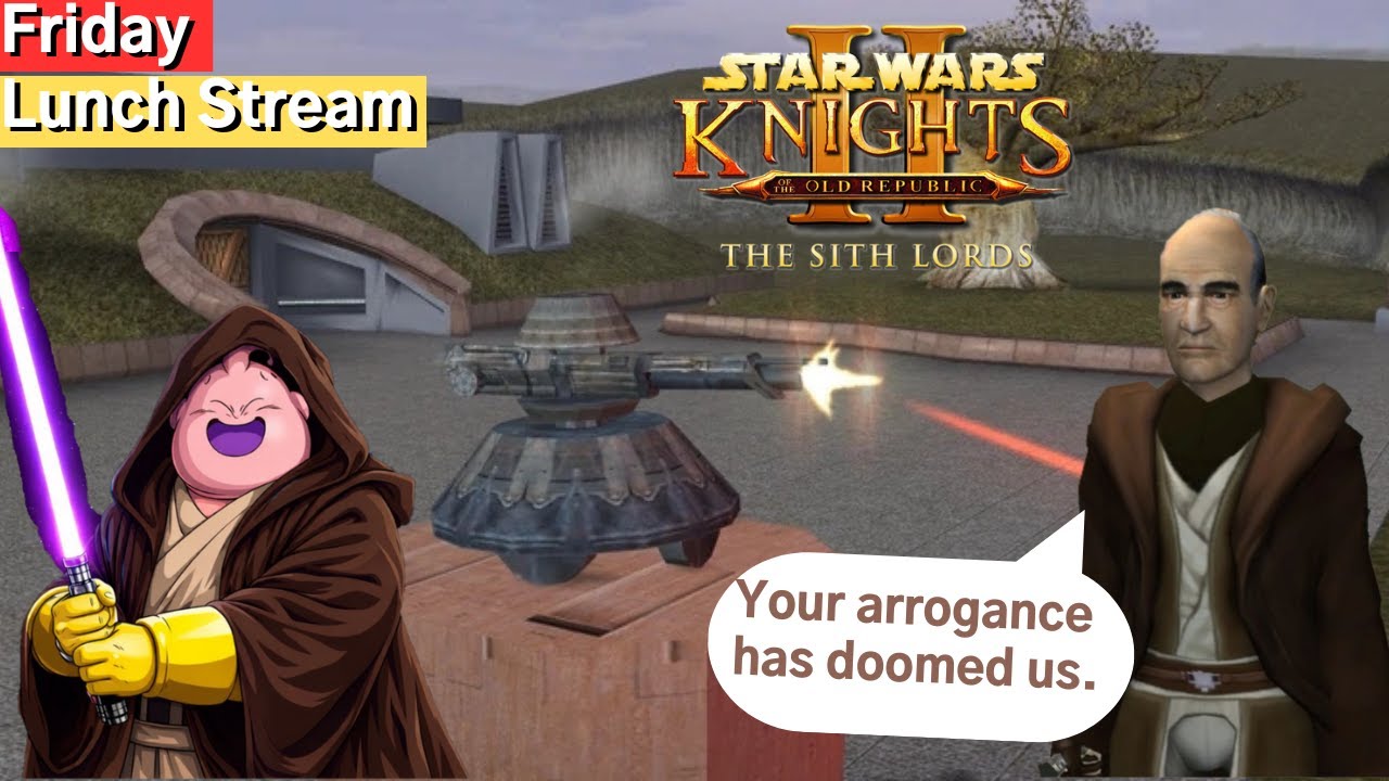 Friday Lunch Stream | Star Wars Knights of the Old Republic 2 | Defend Khoonda from Mercenaries!