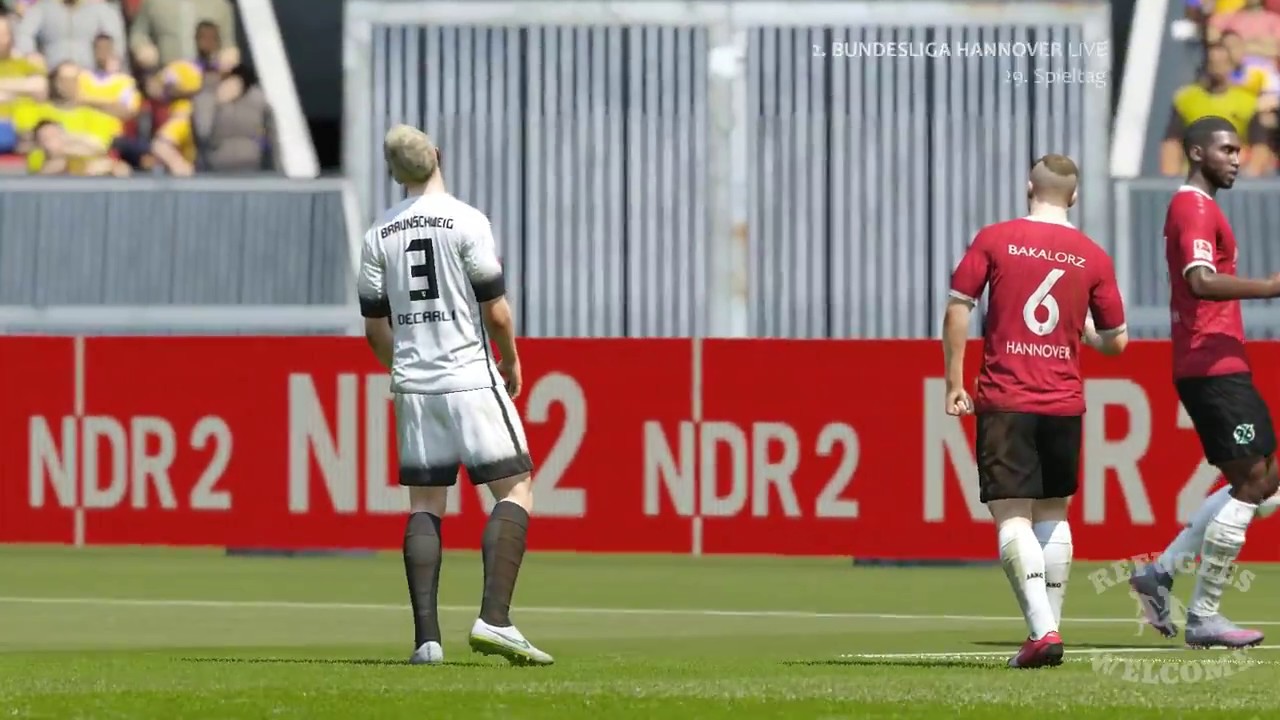 FIFA : 2. Bundesliga 2016/17 : Hannover 96 - Eintracht Braunschweig : 2. Halbzeit