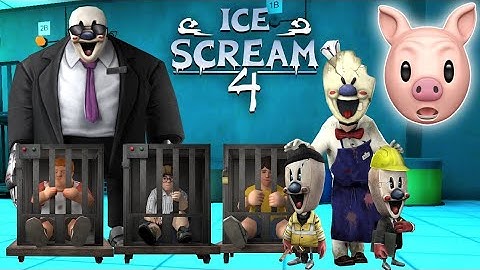 Ice Scream 4 - Gameplay Walkthrough Part 1 - Tutorial - Eaey Mode  (Android)