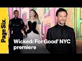 'Wicked: For Good' NYC premiere red carpet: Ariana Grande, Jonathan Bailey, Cynthia Erivo and more