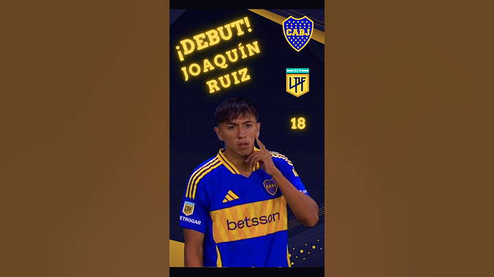 DEBUTÓ EL PIBE RUIZ 🔵🟡 | BOCA 2 - 0 INDEPENDIENTE RIVADAVIA