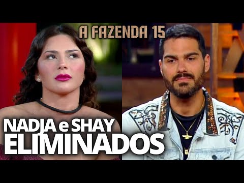 A FAZENDA 15 AO VIVO; ELIMINAÇÃO DUPLA EM A FAZENDA 15; NADJA, JAQUELINE,  MÁRCIA, WL E SHAY NA ROÇA 