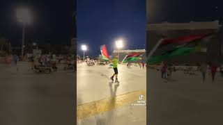 ليبيا أهلها وين ما كانويرفعو علم ليبيا??+فلسطين??جيش_رنوش ال ??