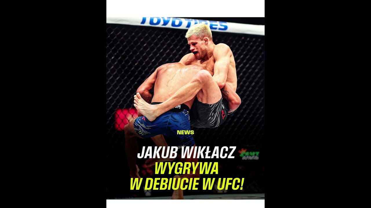 Polak wygrywa w swoim debiucie w UFC na gali 320 !!! 🇵🇱🔥