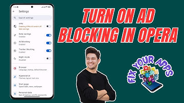 How to Turn On Ad Blocking in Opera Browser
