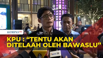 Respons KPU Soal Video Dukungan Prabowo Untuk Ahmad Luthfi - Taj Yasin