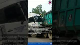 Dua Lori Tanker Berlanggar Akibatkan Tumpahan Minyak Yang Serius