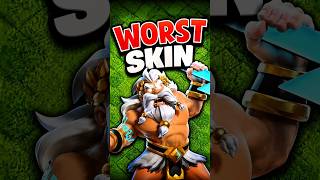 Ranking ALL 6 NEW Hero Skins in Clash of Clans! 👑 (Worst to Best) #clashofclans