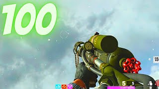 NEW Insane Flamethrower Only Round 100 In Cold War Zombies @WiggyVideos