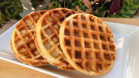 Cách Làm Bánh Kẹp Tàn Ong Giòn Ngon | Waffle Recipe