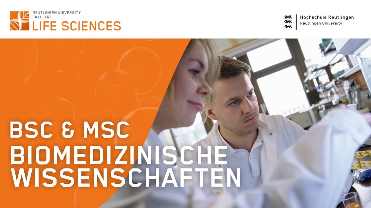 Biomedizinische Wissenschaften – Bachelor und Master an der Hochschule Reutlingen