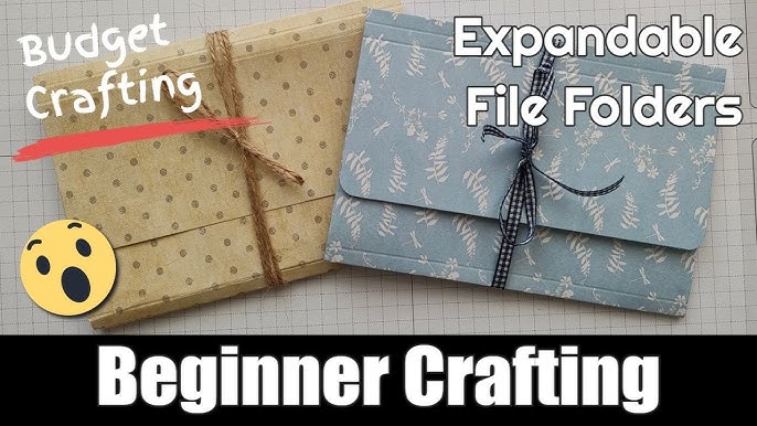 Tutorial: 12×12 Scrapbook Paper Folders! – The Frugal Crafter Blog