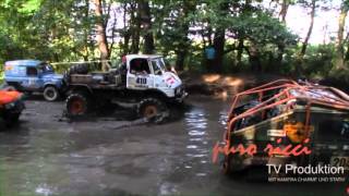 Unimog extreme offroad Rally Breslau Poland 2014 team Heidenreich Ibbetts