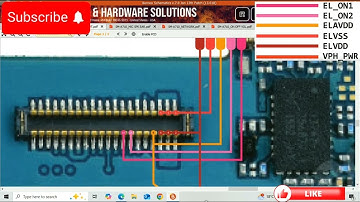 Samsung A7 (2016) lcd light diagram | samsung a710 backlight ways and circuits borneo