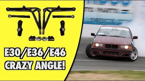 How to Install BMW E36 Angle Kit  - Budget Drift Car
