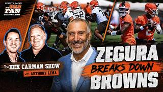 Nathan Zegura on Browns camp observations w/ Todd Monken, Deshaun Watson, Shedeur Sanders, standouts