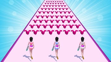 DressUp Run ALL Levels Mobile Walkthrough Gameplay iOS Android Gaming