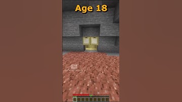 Smallest Bases At Every Age in Minecraft (World