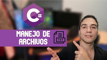 CREAR, LEER y ESCRIBIR un archivo de texto ➤ CURSO en C#