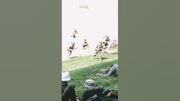 American Soldiers Rush German Base Causing Chaos, Some Fail at WW D Day Reenactment in Ohio #ww2