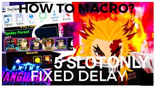 HOW TO MACRO RENGOKU RAID ACT 4 FIXED DELAYED| ANIME VANGUARDS