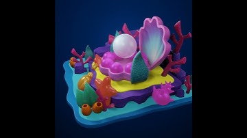 Pearl Animation in Blender 3D