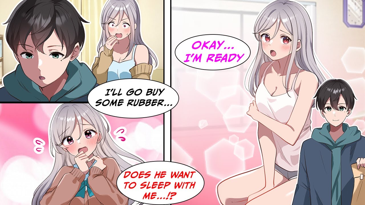 [Manga Dub] My step sister loves me, so we start dating... One day, I went out to buy some rubber...
