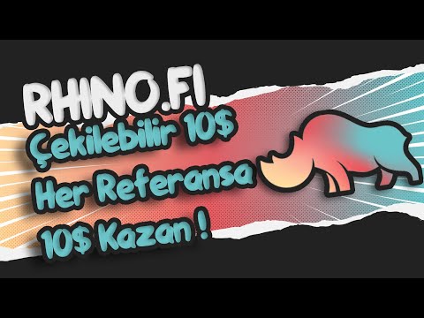 Rhino.fi İle 10$ Kazan! Her Referans 10$! Bedava Airdrop Serisi