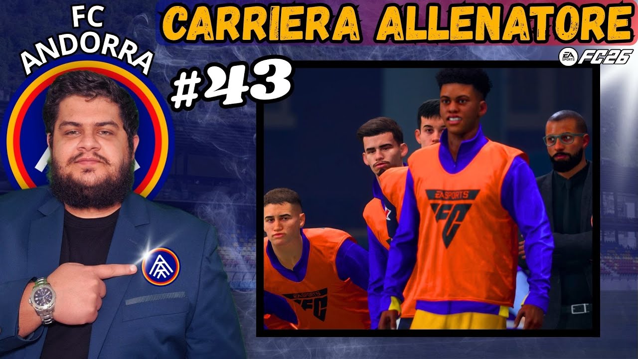 ALL'ULTIMO SECONDO | Carriera Allenatore FC ANDORRA FC 26 Gameplay ITA #43