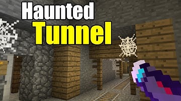 Haunted Tunnel Scary Map | Minecraft PE Gameplay Walkthrough