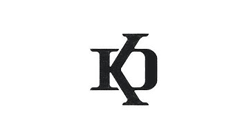 Logo Mark Design Process - I K D monogram | By Anh Do - Anhdodes ✏