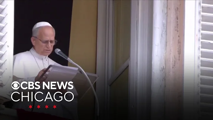 Pope Leo XIV delivering video message at ALS Walk for Life